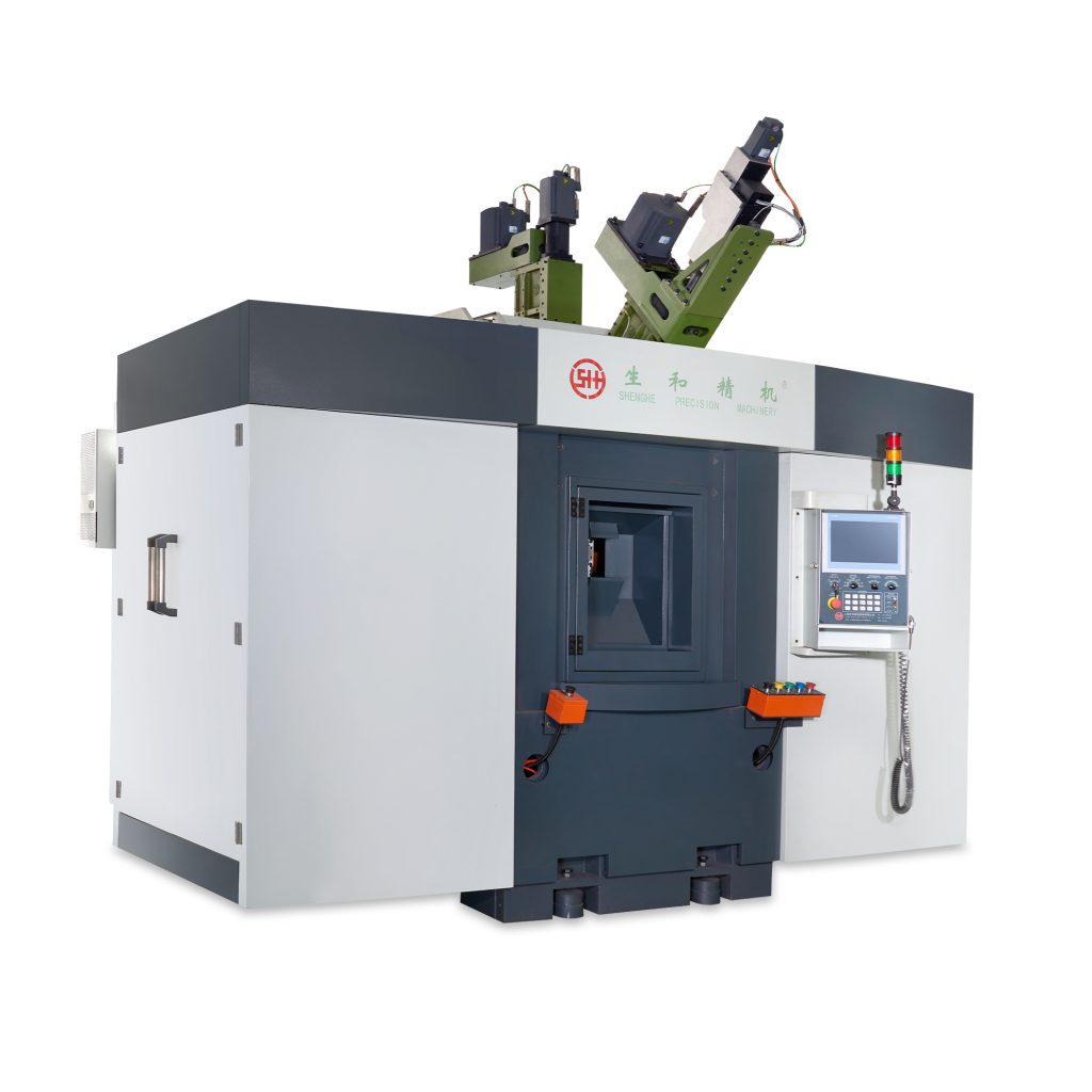 Nine-Spindle Rotary Type Three-way Boring/Groov...