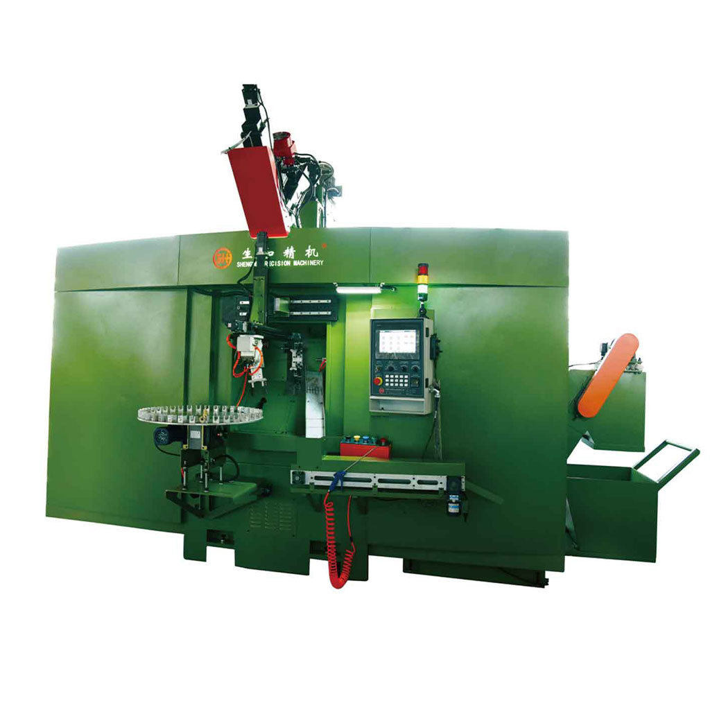 Nine-axis waterwheel type three-direction servo...