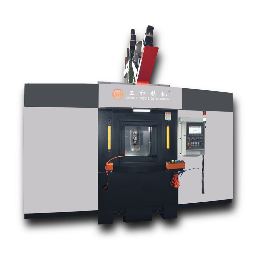 Eleven axis water wheel type three direction se...