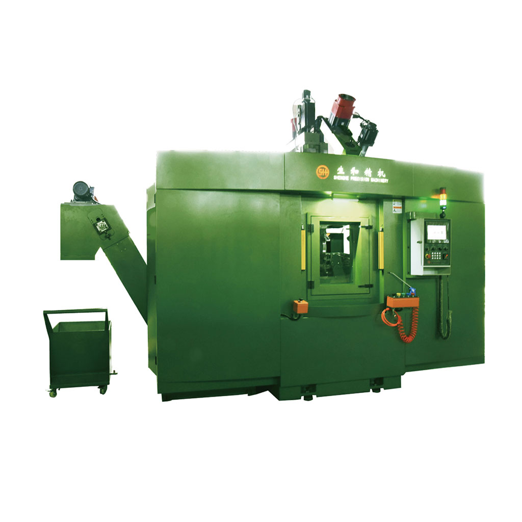 Ten-axis waterwheel type three-direction servo ...